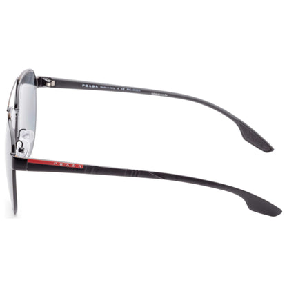 Left view of Prada Linea Rossa Men's Sunglasses PS54TS-1AB5Z161