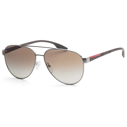 Front view of Prada Linea Rossa Men's Sunglasses PS54TS-5AV1X161
