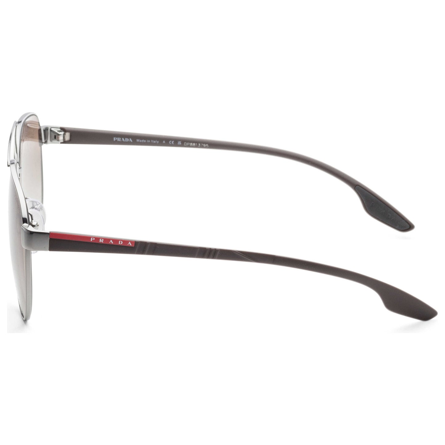 Left view of Prada Linea Rossa Men's Sunglasses PS54TS-5AV1X161