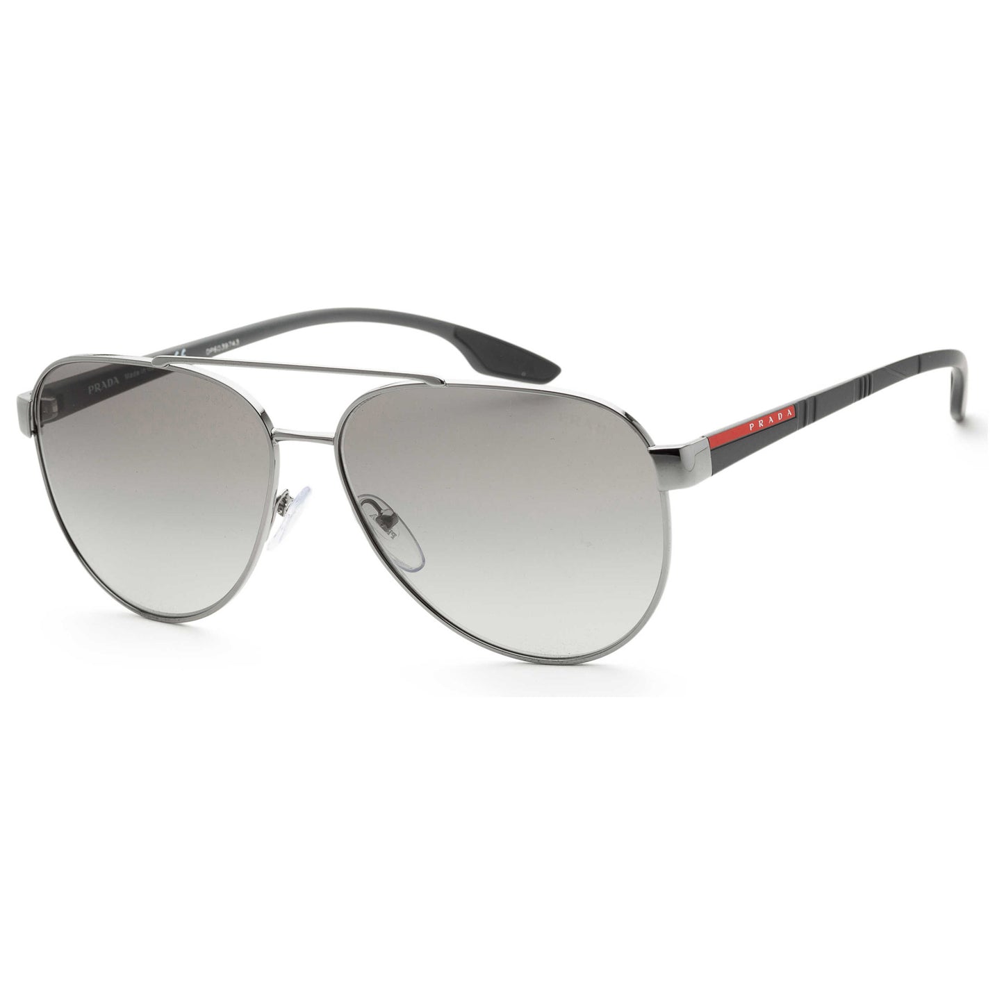 Front view of Prada Linea Rossa Men's Sunglasses PS54TS-5AV3M161