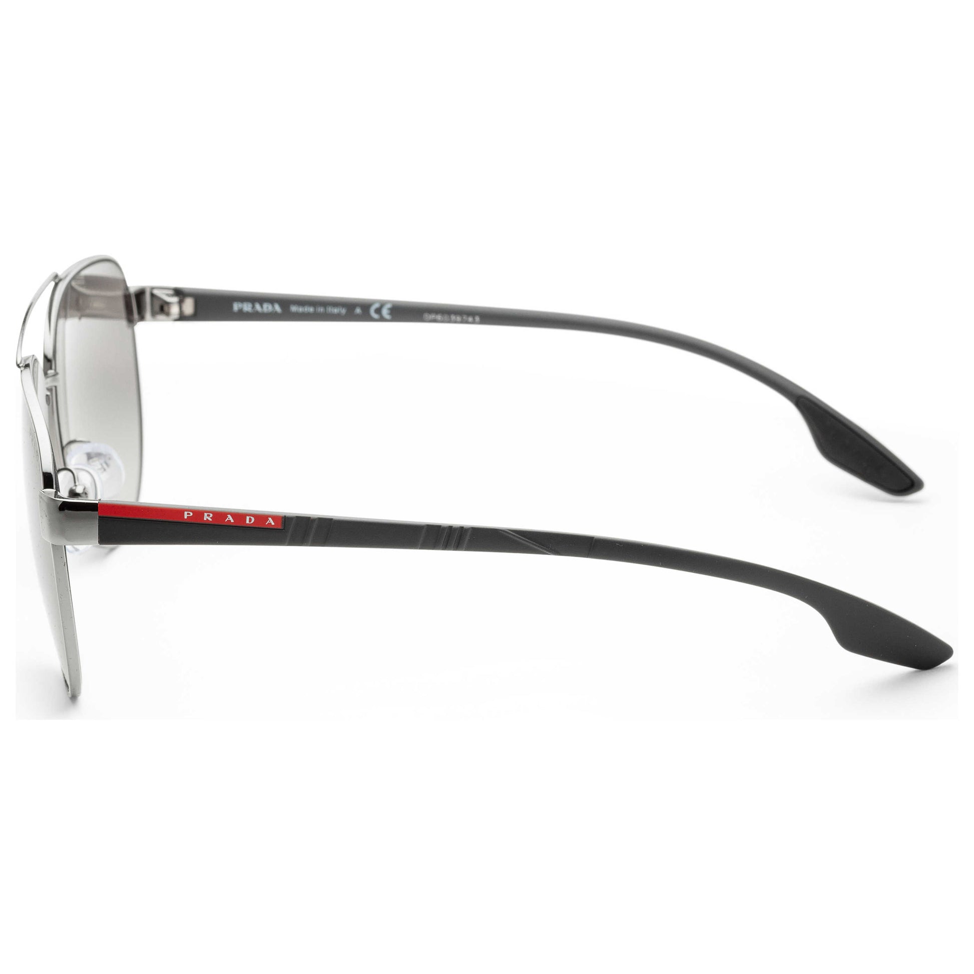 Left view of Prada Linea Rossa Men's Sunglasses PS54TS-5AV3M161