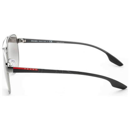 Left view of Prada Linea Rossa Men's Sunglasses PS54TS-5AV3M161