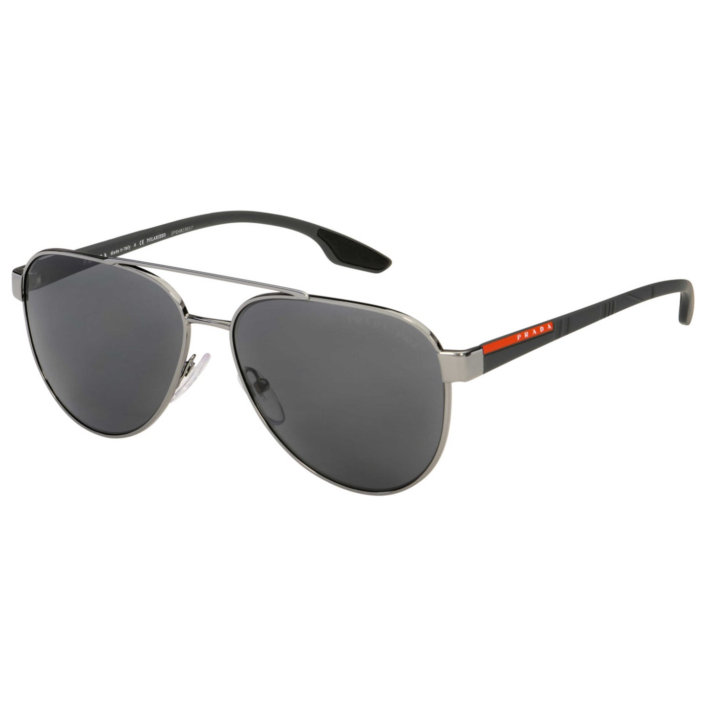 Front view of Prada Linea Rossa Men's Sunglasses PS54TS-5AV5Z158