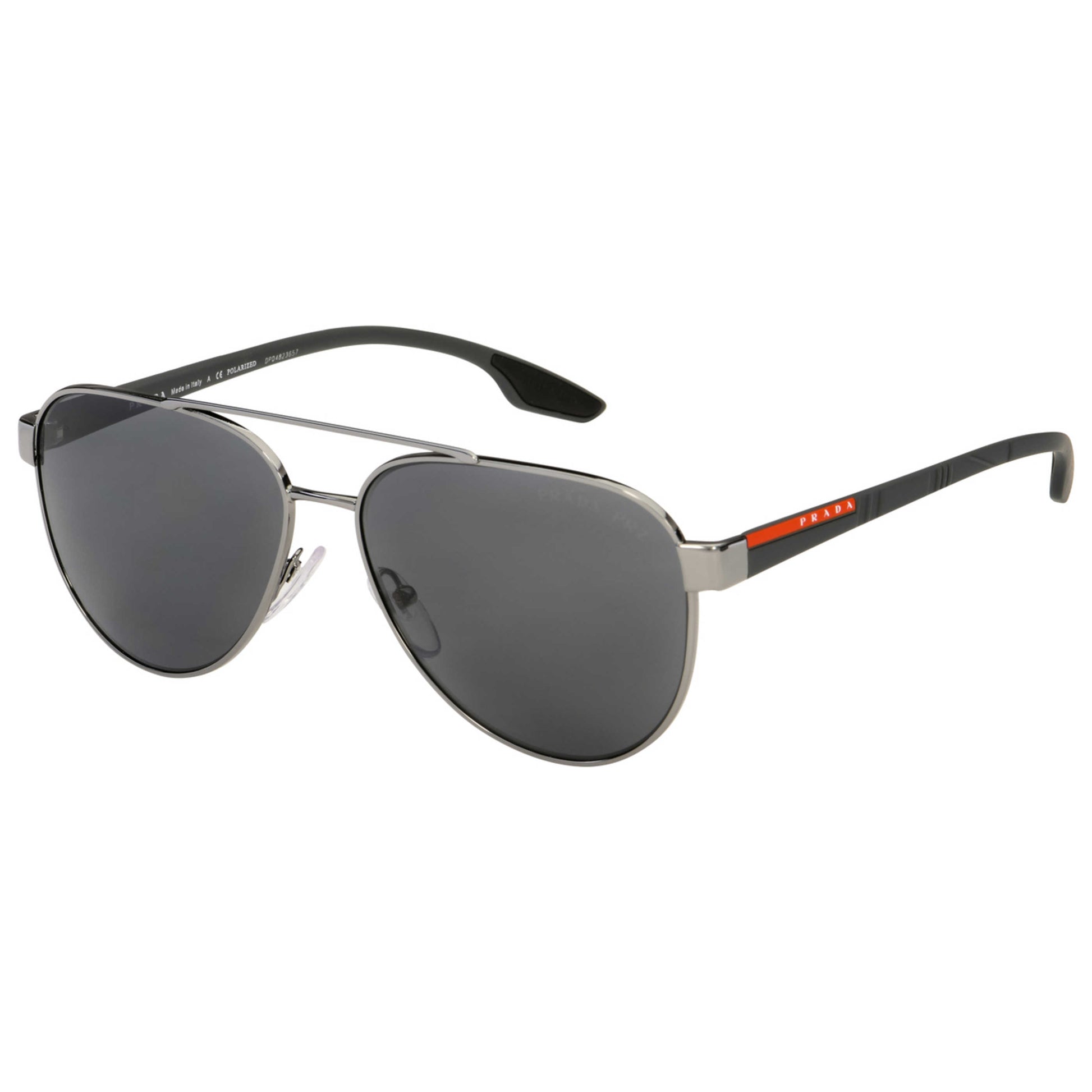 Front view of Prada Linea Rossa Men's Sunglasses PS54TS-5AV5Z158