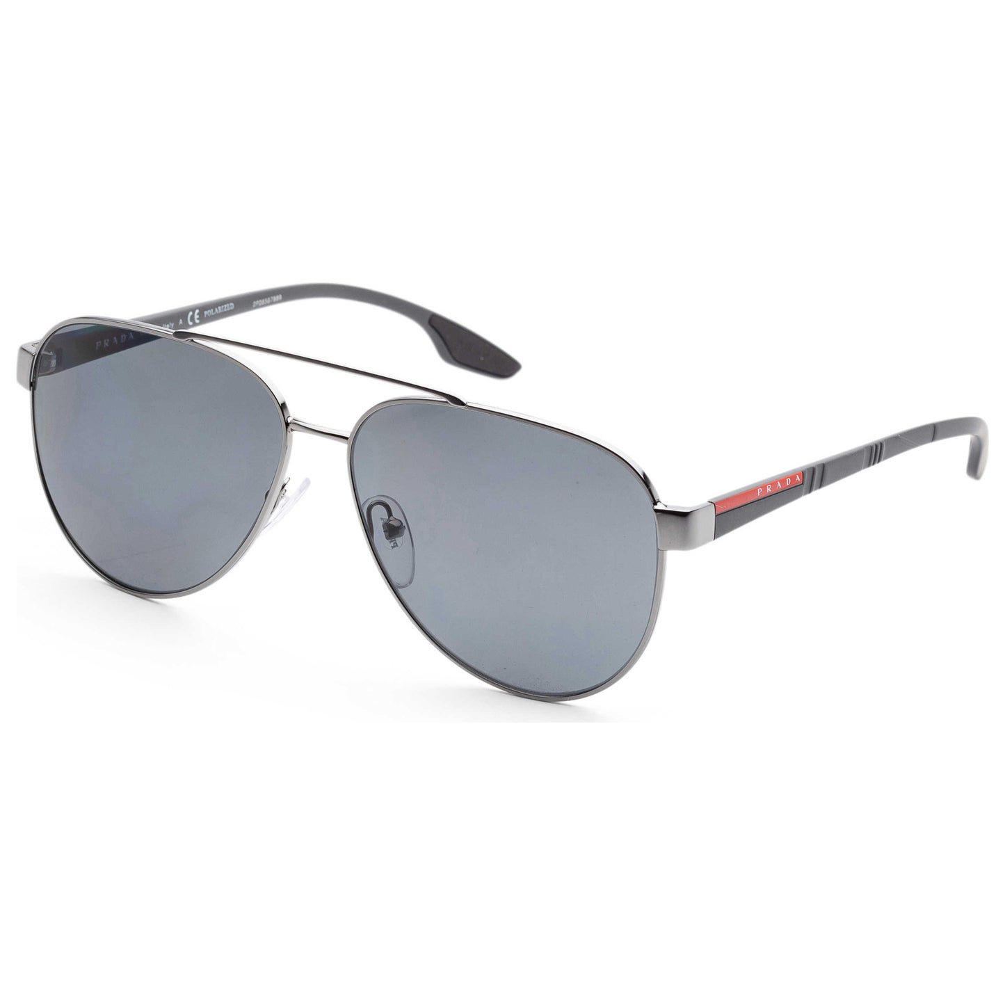 Front view of Prada Linea Rossa Men's Sunglasses PS54TS-5AV5Z161