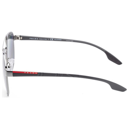 Left view of Prada Linea Rossa Men's Sunglasses PS54TS-5AV5Z161
