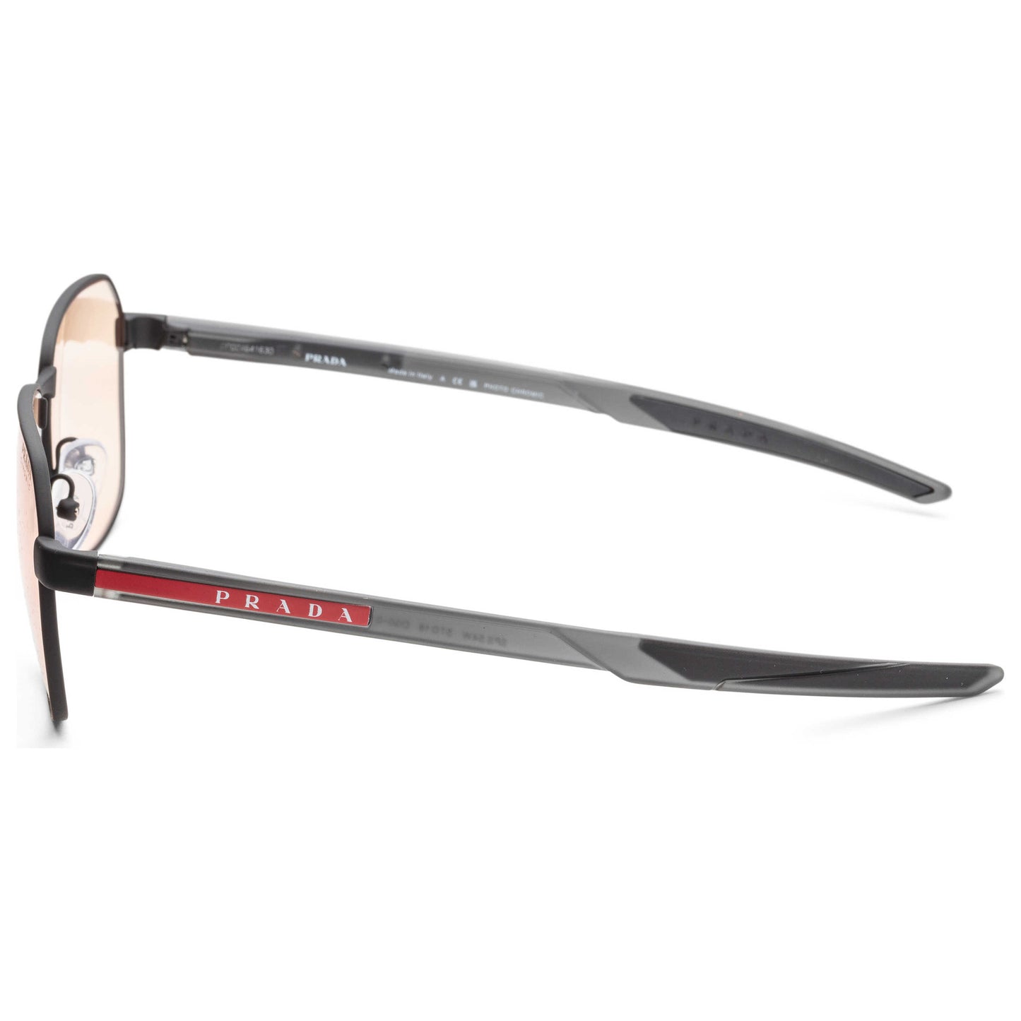 Left view of Prada Linea Rossa Men's Sunglasses PS54WS-DG001S