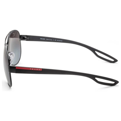 Left view of Prada Linea Rossa Men's Sunglasses PS55QS-1AB5W162