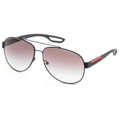 Front view of Prada Linea Rossa Men's Sunglasses PS55QS-DG00A762
