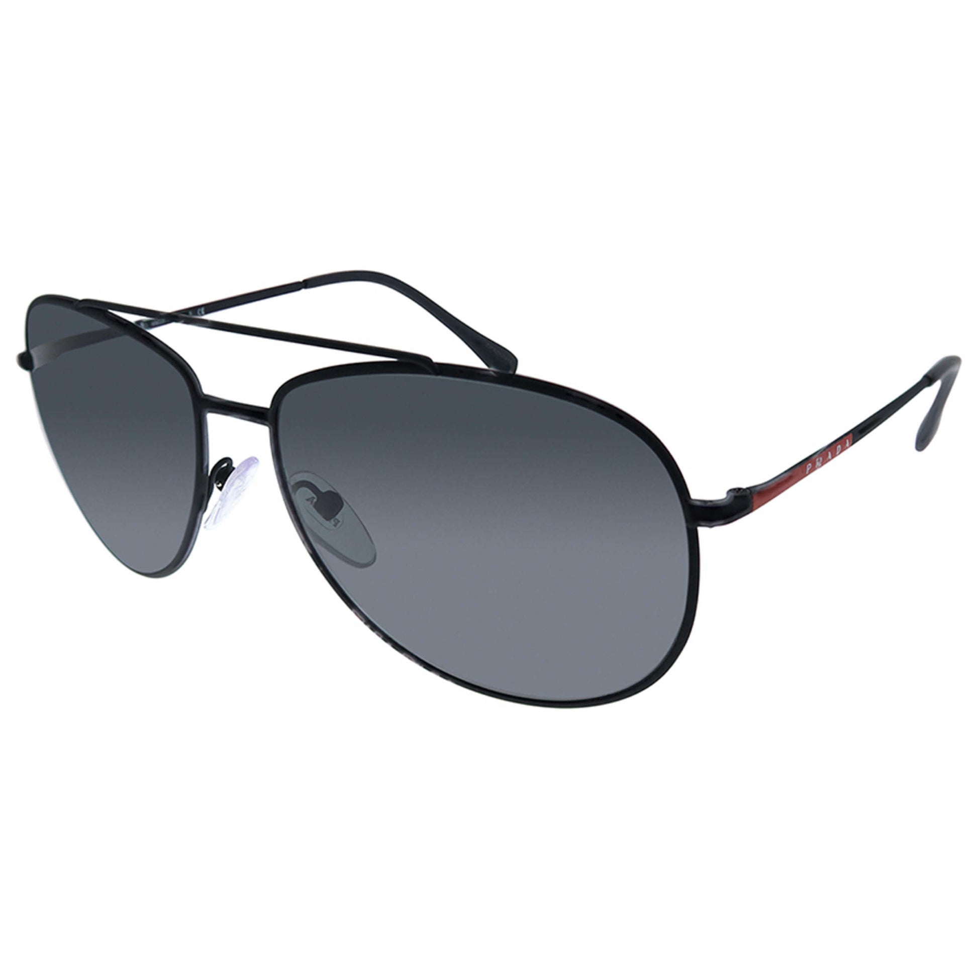 Front view of Prada Linea Rossa Unisex Sunglasses PS55US-DG05S0