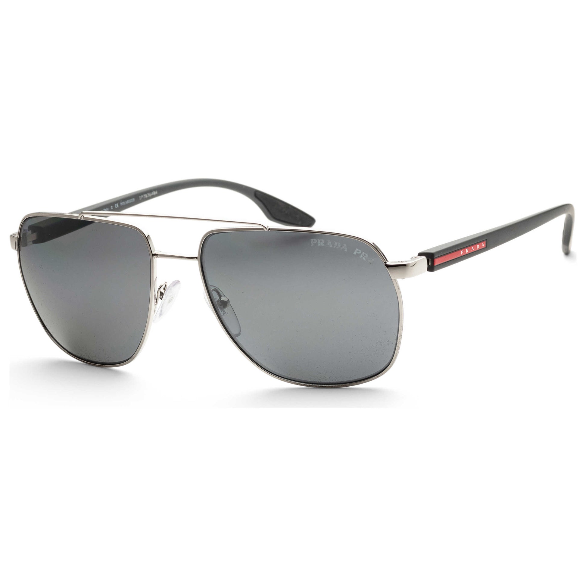 Front view of Prada Linea Rossa Men's Sunglasses PS55VS-1BC07H-59