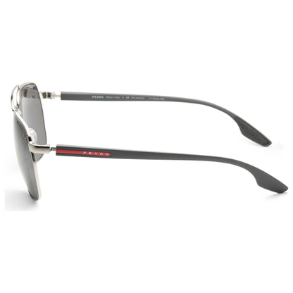 Left view of Prada Linea Rossa Men's Sunglasses PS55VS-1BC07H-59