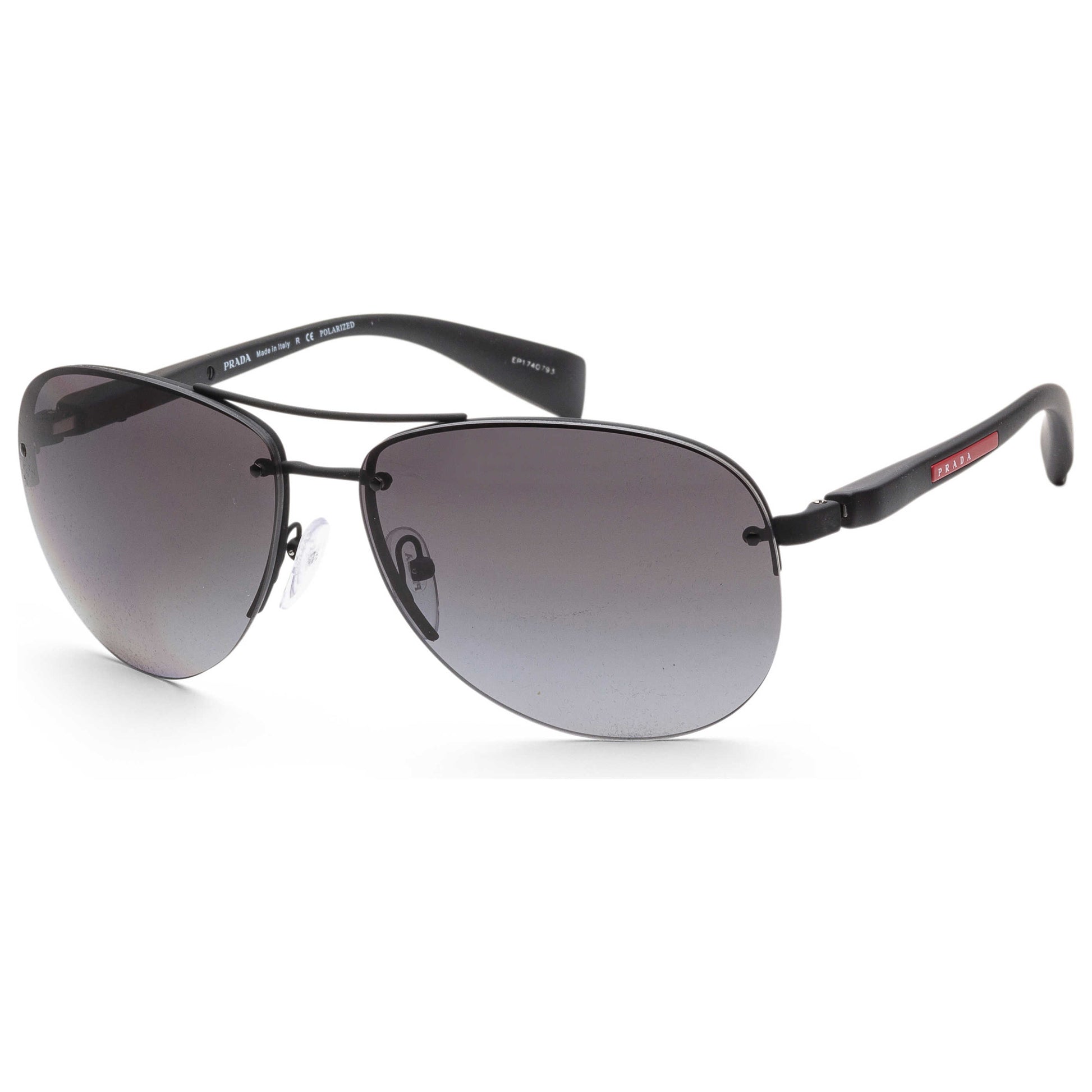 Front view of Prada Linea Rossa Men's Sunglasses PS56MS-DG05W162