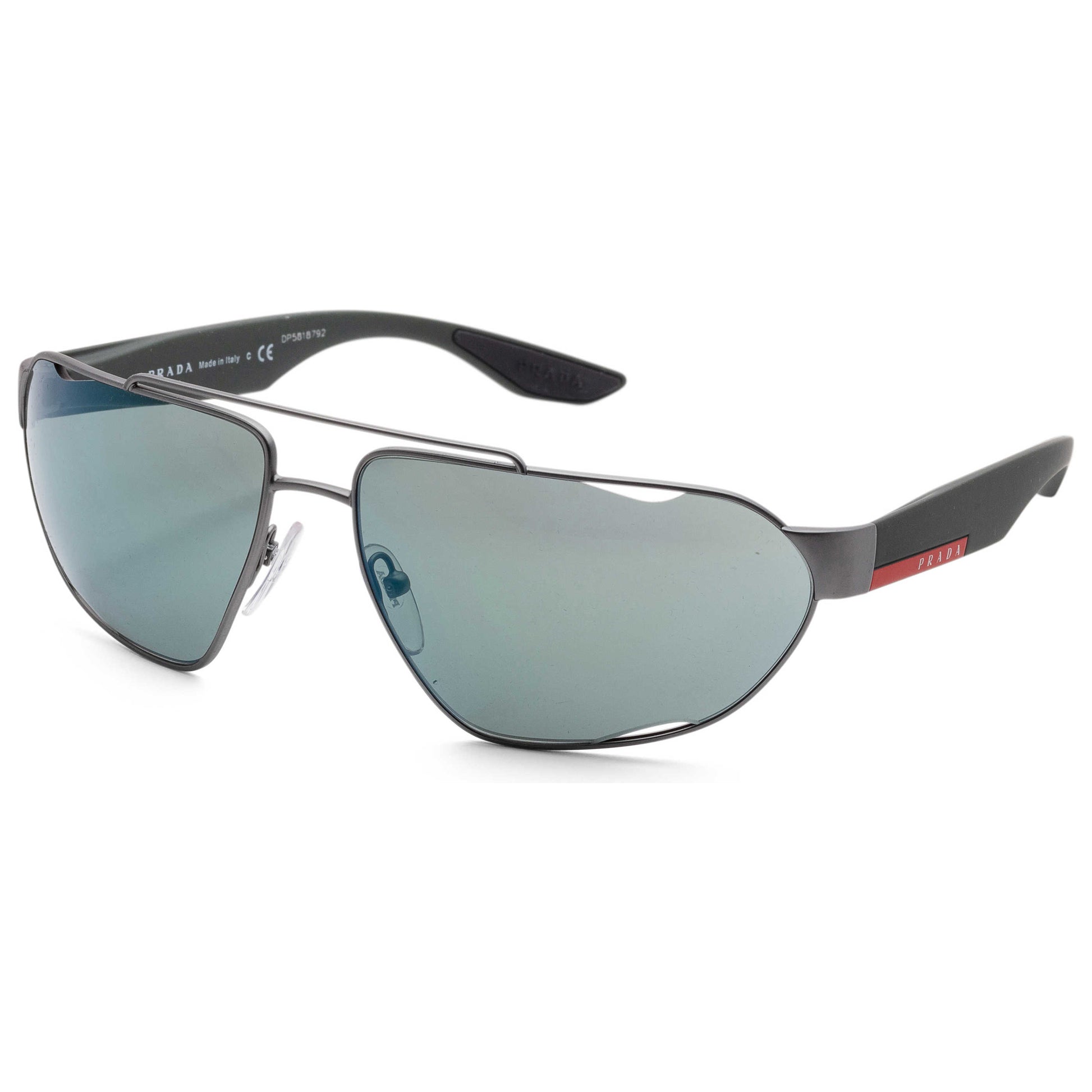 Front view of Prada Linea Rossa Men's Sunglasses PS56US-DG13C066