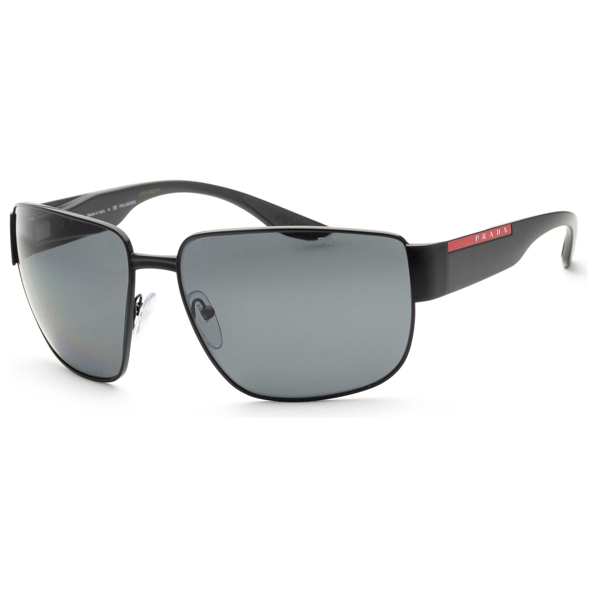 Front view of Prada Linea Rossa Men's Sunglasses PS56VS-1BO02G-62