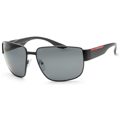 Front view of Prada Linea Rossa Men's Sunglasses PS56VS-1BO02G-62