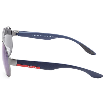 Left view of Prada Linea Rossa Men's Sunglasses PS57US-DG138759