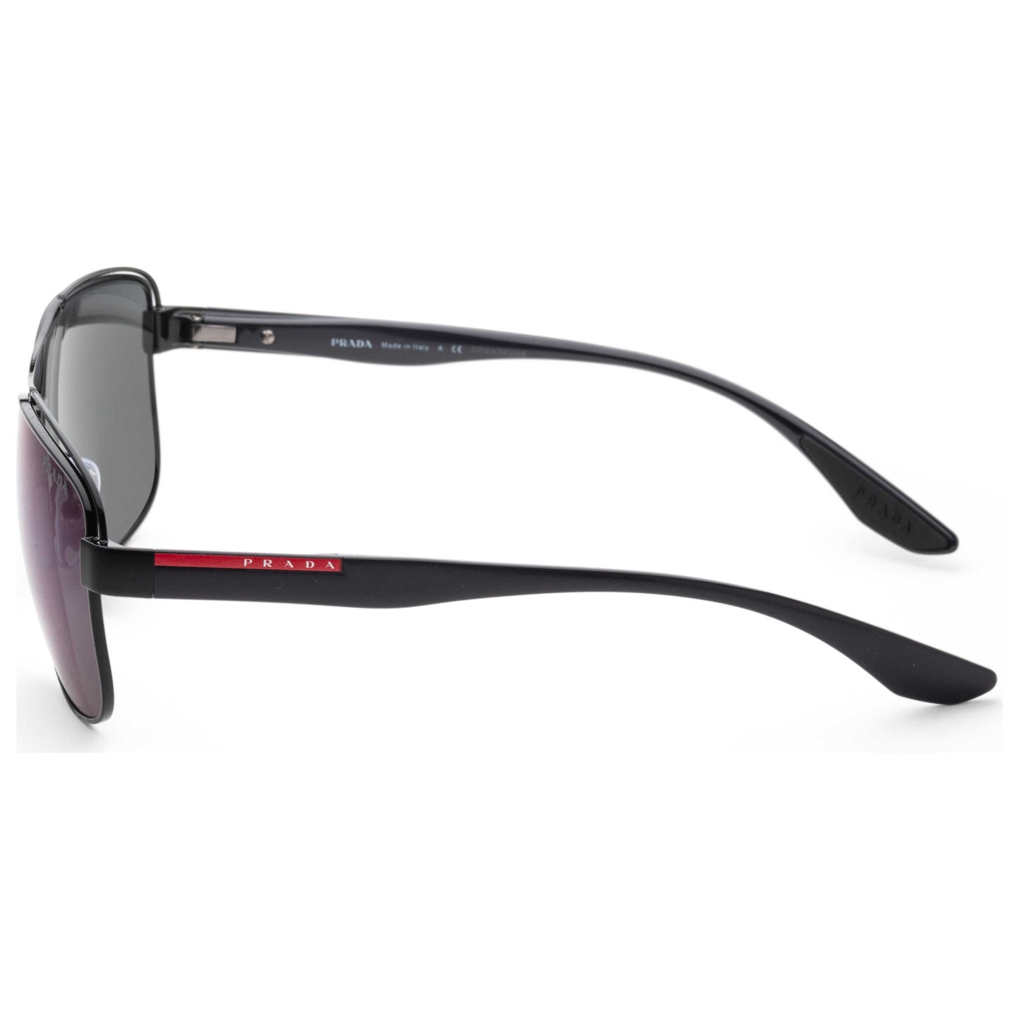 Left view of Prada Linea Rossa Women's Sunglasses PS57VS-1AB01G-61