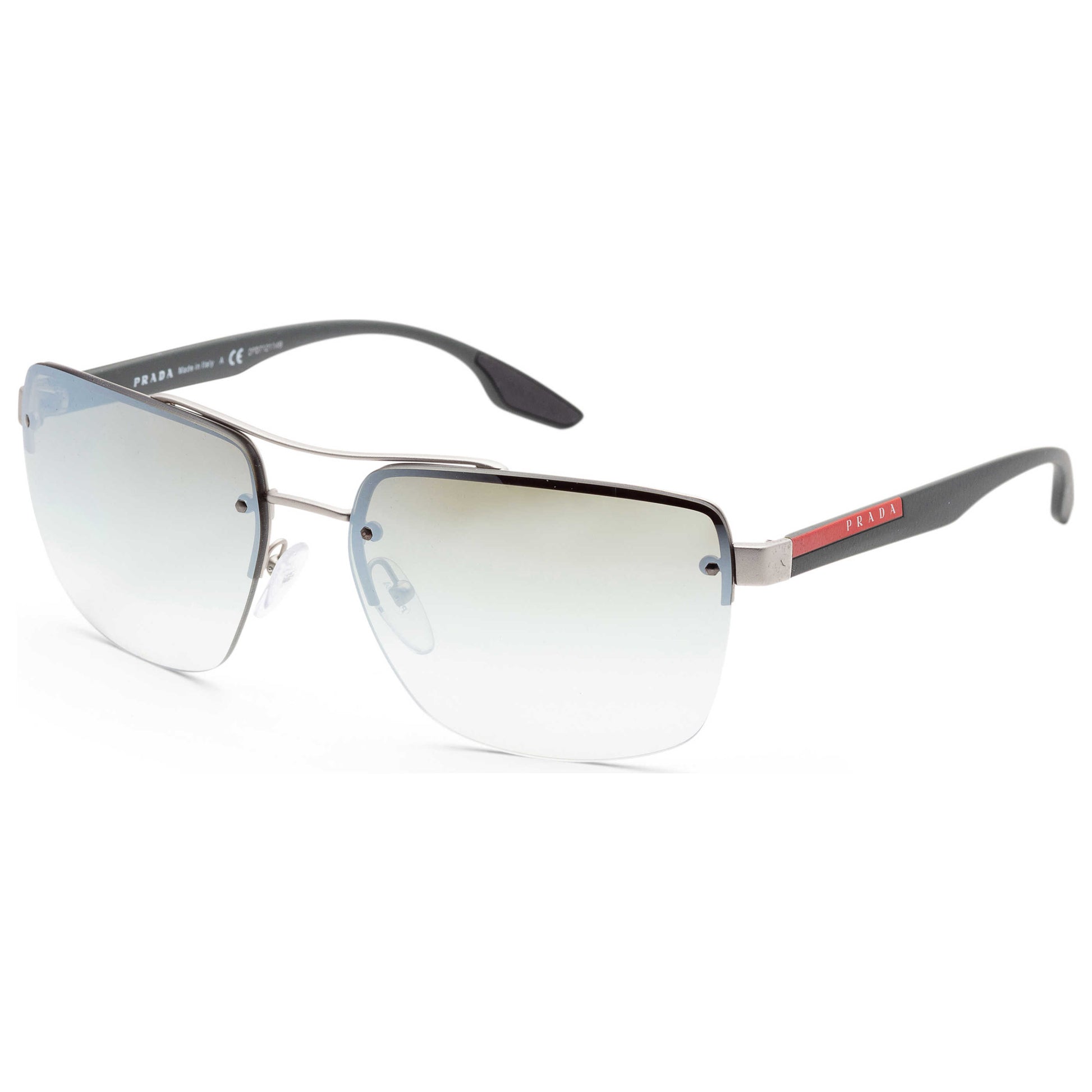 Front view of Prada Linea Rossa Men's Sunglasses PS60US-QFP72362