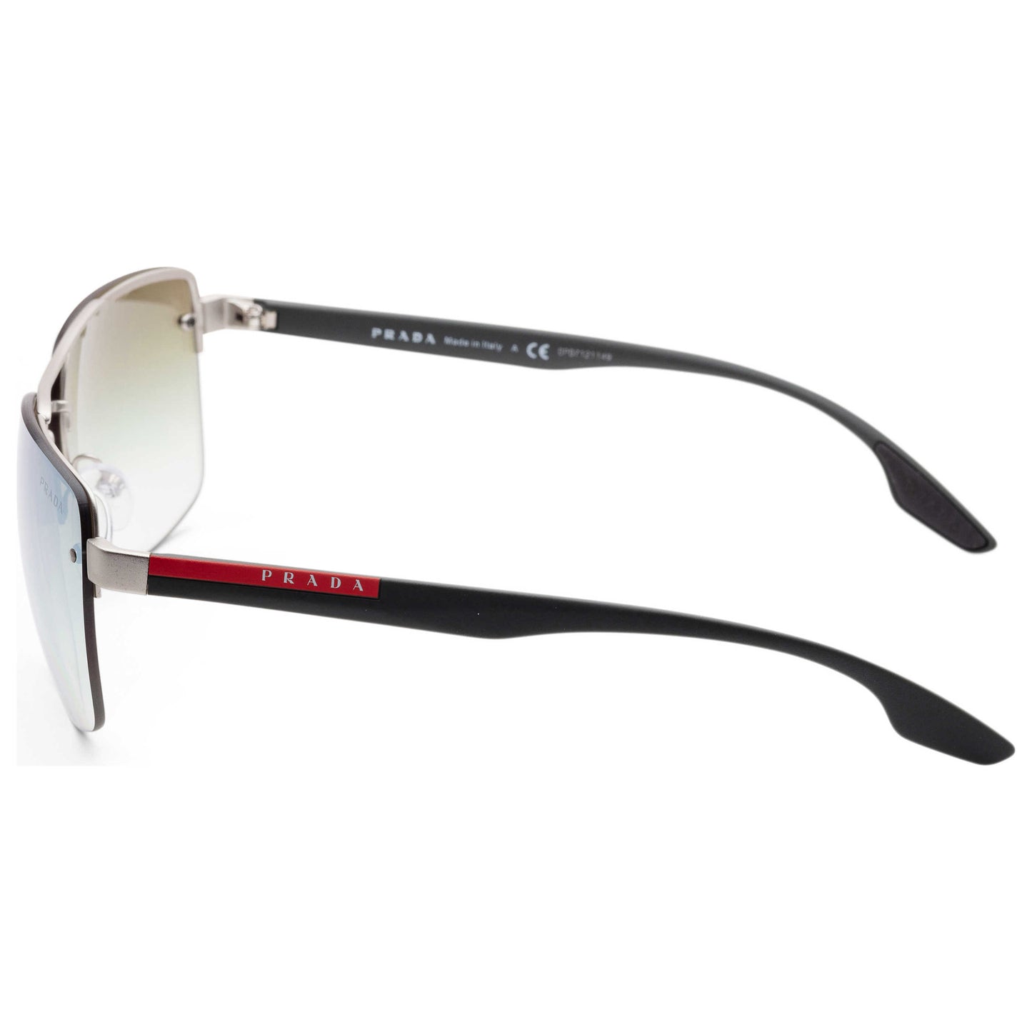 Left view of Prada Linea Rossa Men's Sunglasses PS60US-QFP72362