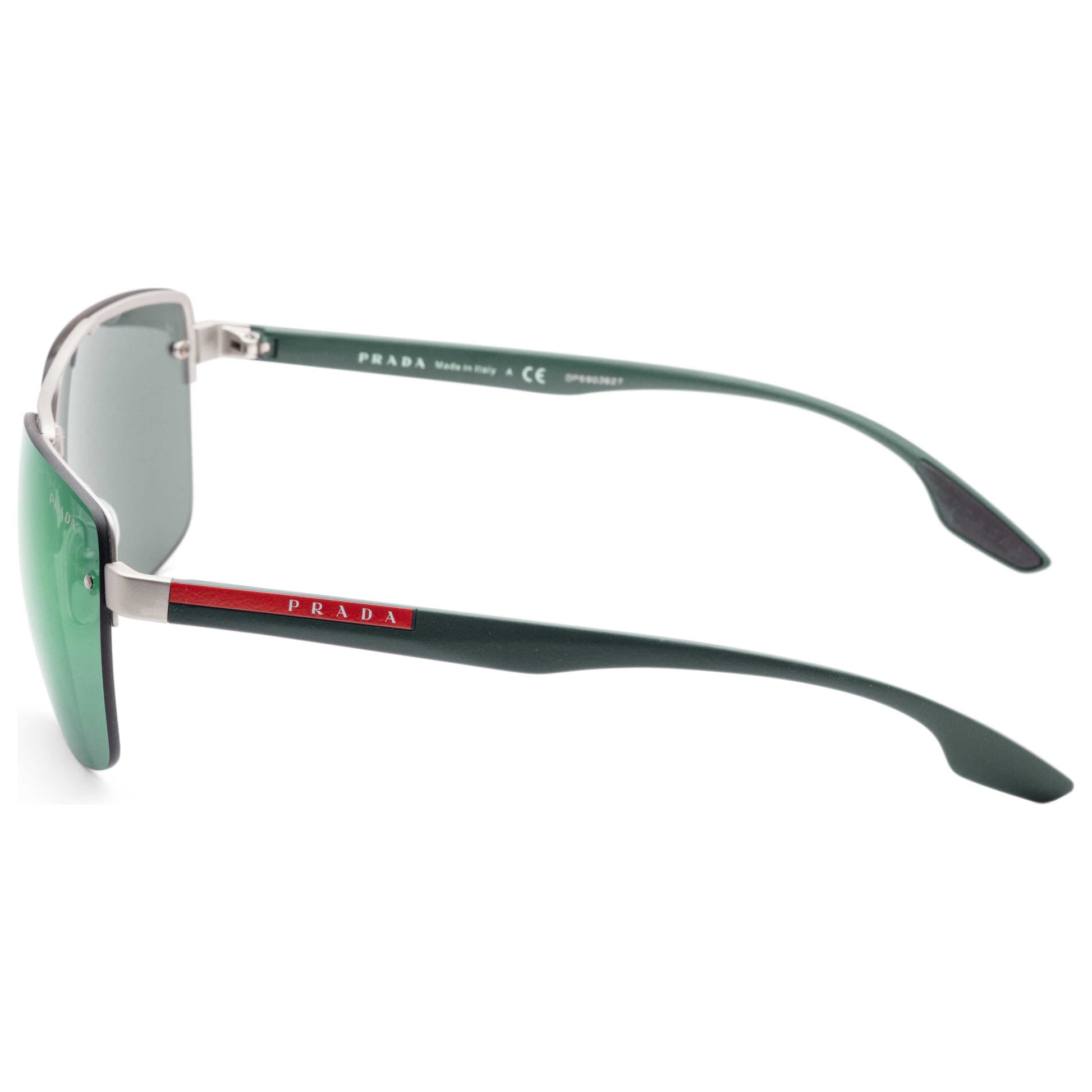 Left view of Prada Linea Rossa Men's Sunglasses PS60US-QFP9P162