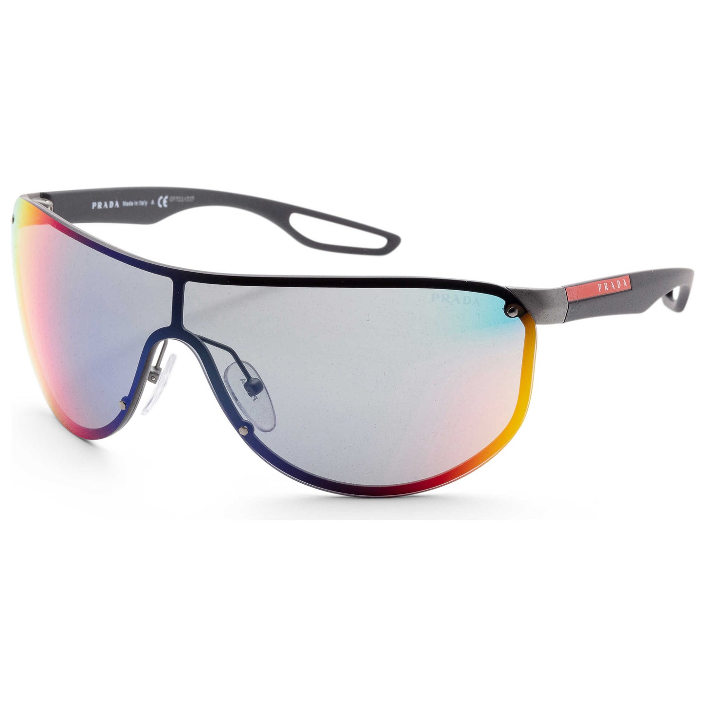 Front view of Prada Linea Rossa Men's Sunglasses PS61US-9Q19Q140