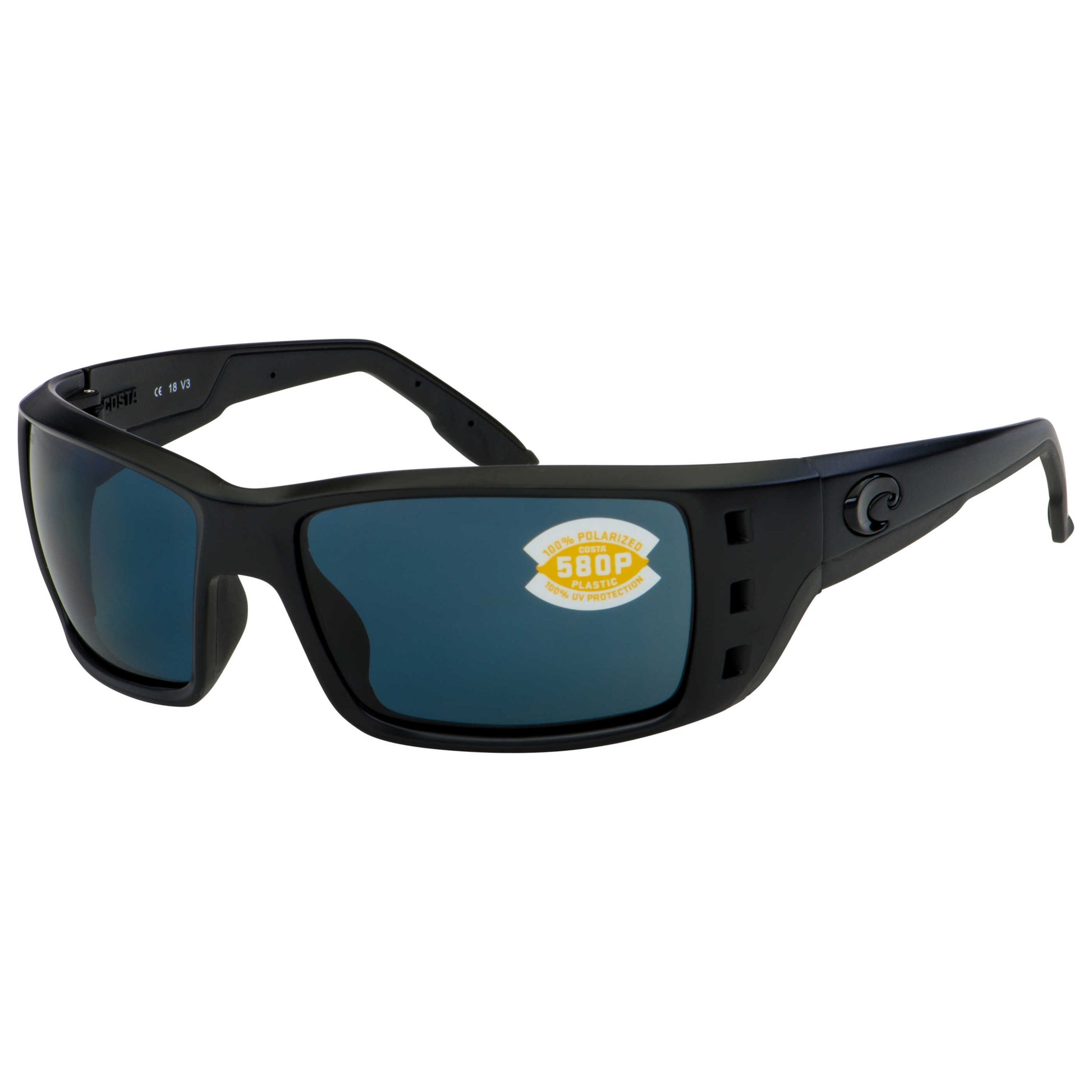 Front view of Costa del Mar Permit Men's Sunglasses PT-01-OGP