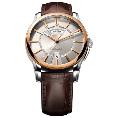 Front view of Maurice Lacroix Pontos Men's Automatic Watch PT6158-PS101-13E