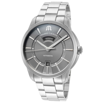 Front view of Maurice Lacroix Pontos Men's Automatic Watch PT6358-SS002-332
