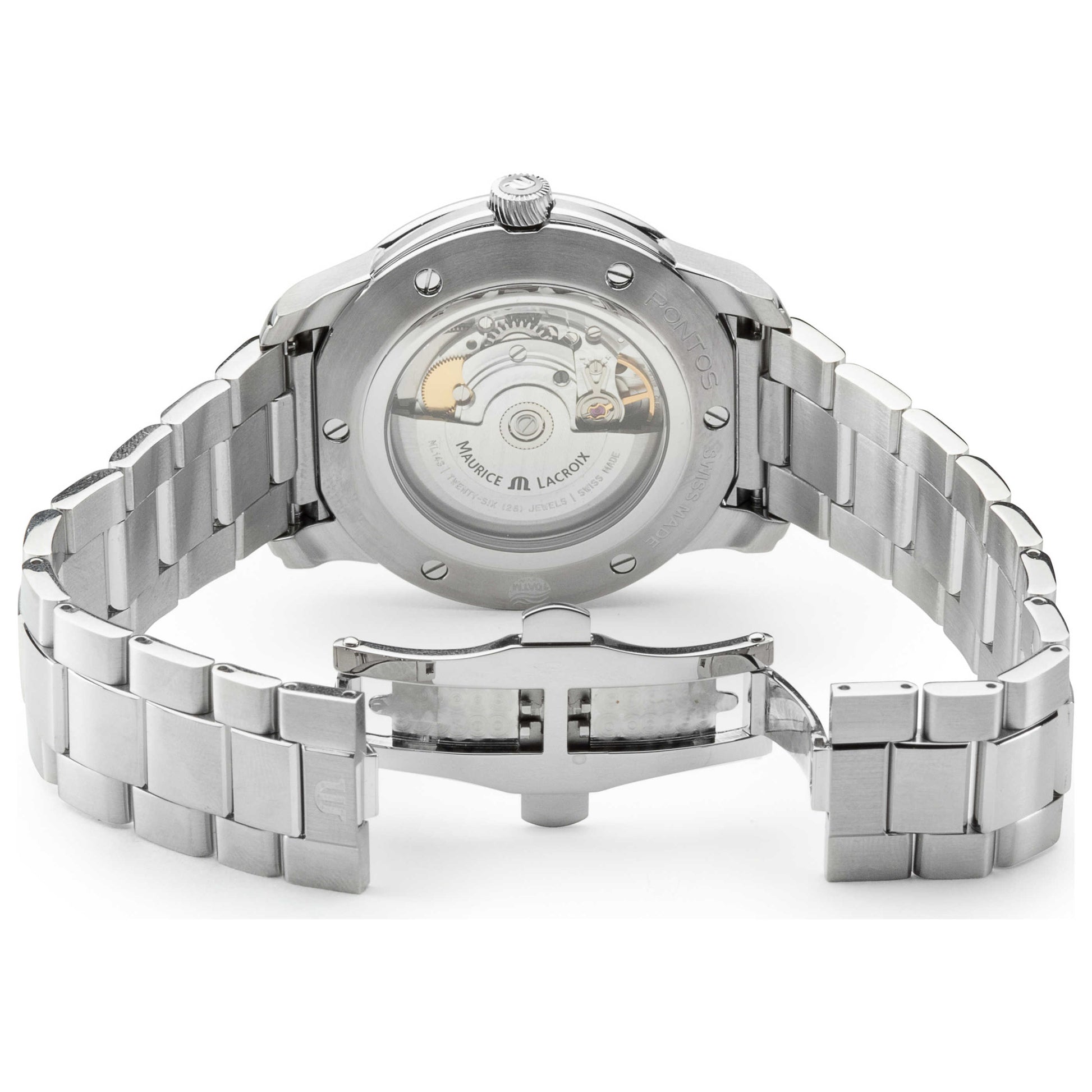 Maurice Lacroix Pontos Men's Automatic Watch PT6358-SS002-430 - Image #2