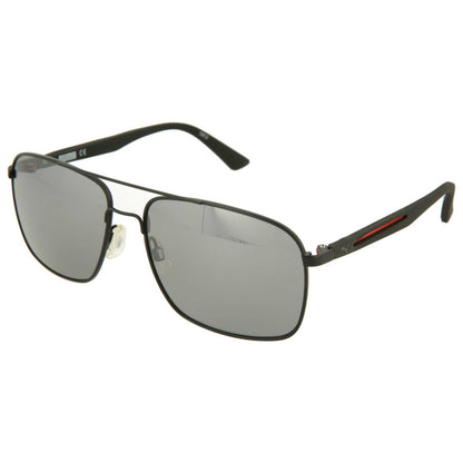 Front view of Puma Core Men's Sunglasses PU0006S-30000009-001