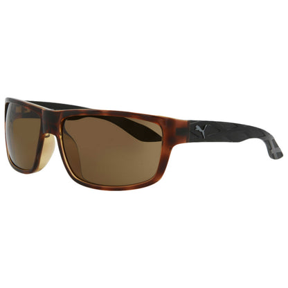 Front view of Puma Core Men's Sunglasses PU0009S-30000041-003
