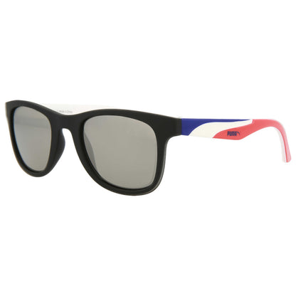 Front view of Puma Core Unisex Sunglasses PU0012S-30000012-003