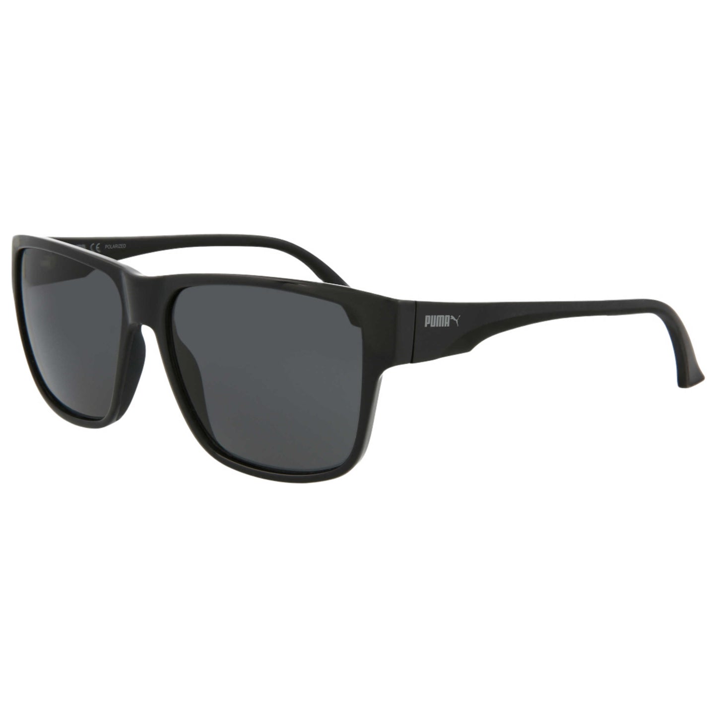 Front view of Puma Core Unisex Sunglasses PU0014S-30000015-001