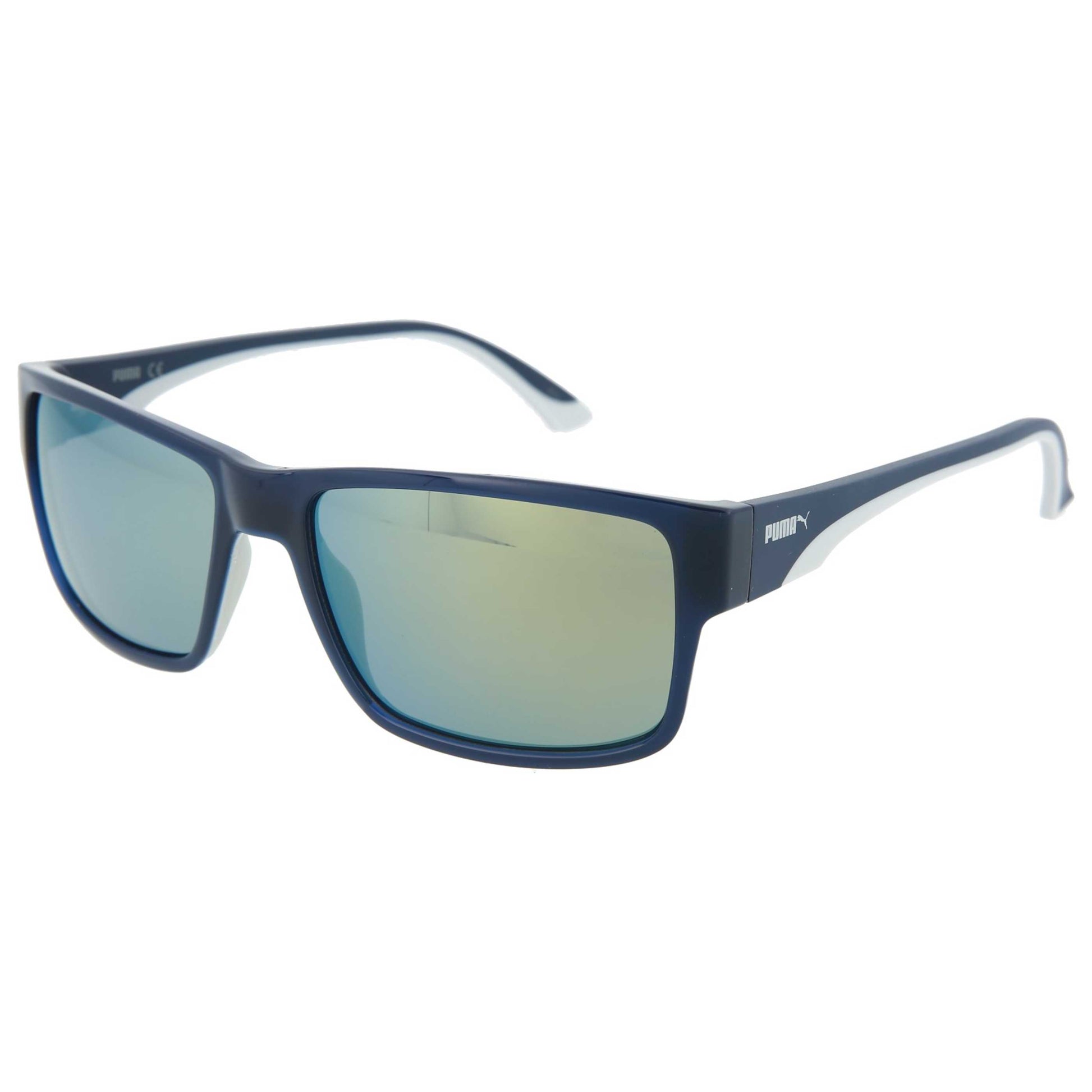 Front view of Puma Core Unisex Sunglasses PU0015S-30000017-005