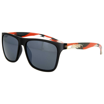 Front view of Puma Core Men's Sunglasses PU0017S-30000046-004