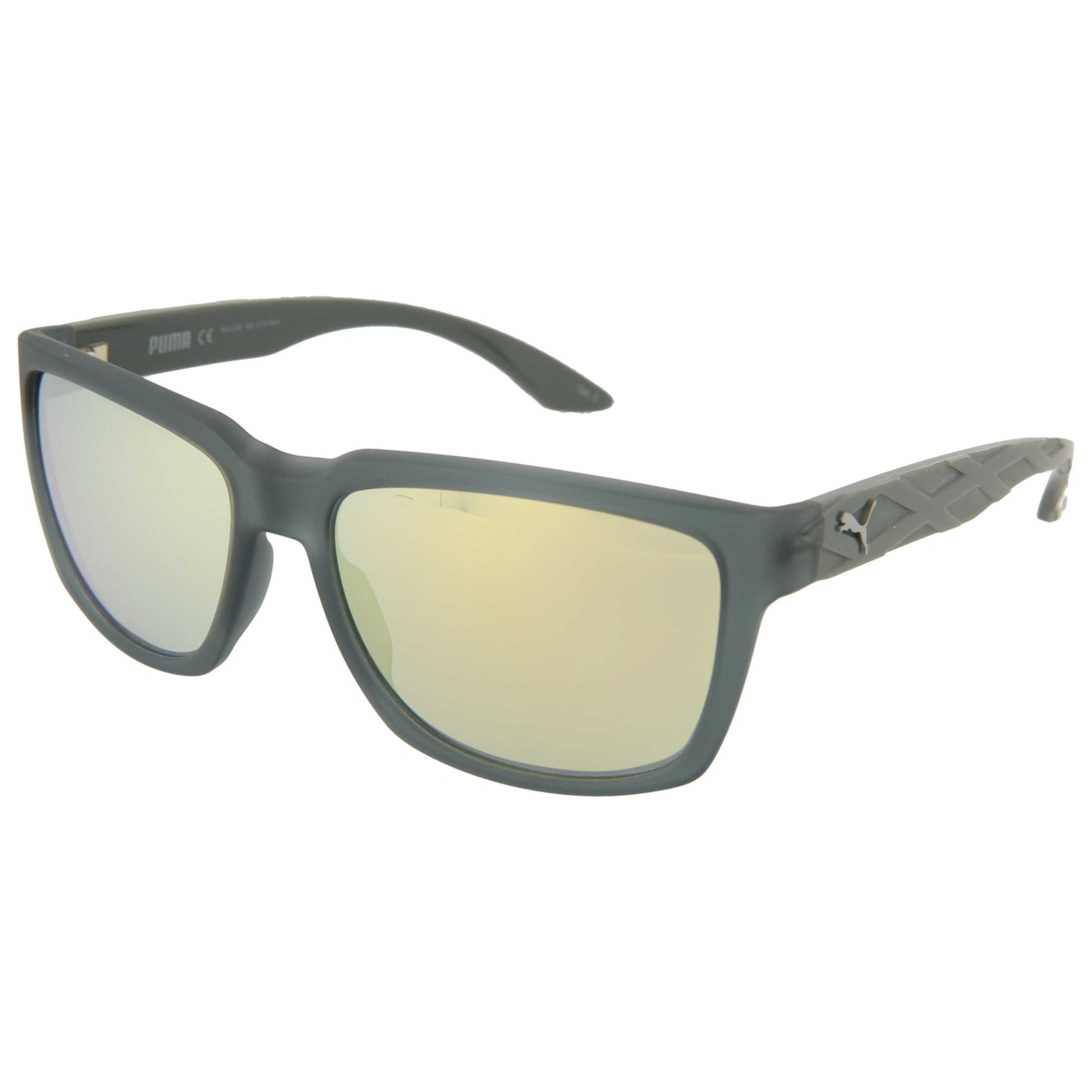 Front view of Puma Core Men's Sunglasses PU0037S-30000307-004