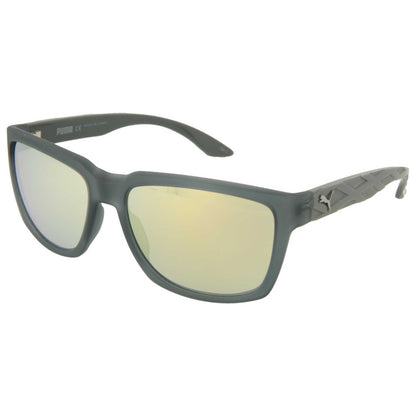 Front view of Puma Core Men's Sunglasses PU0037S-30000307-004