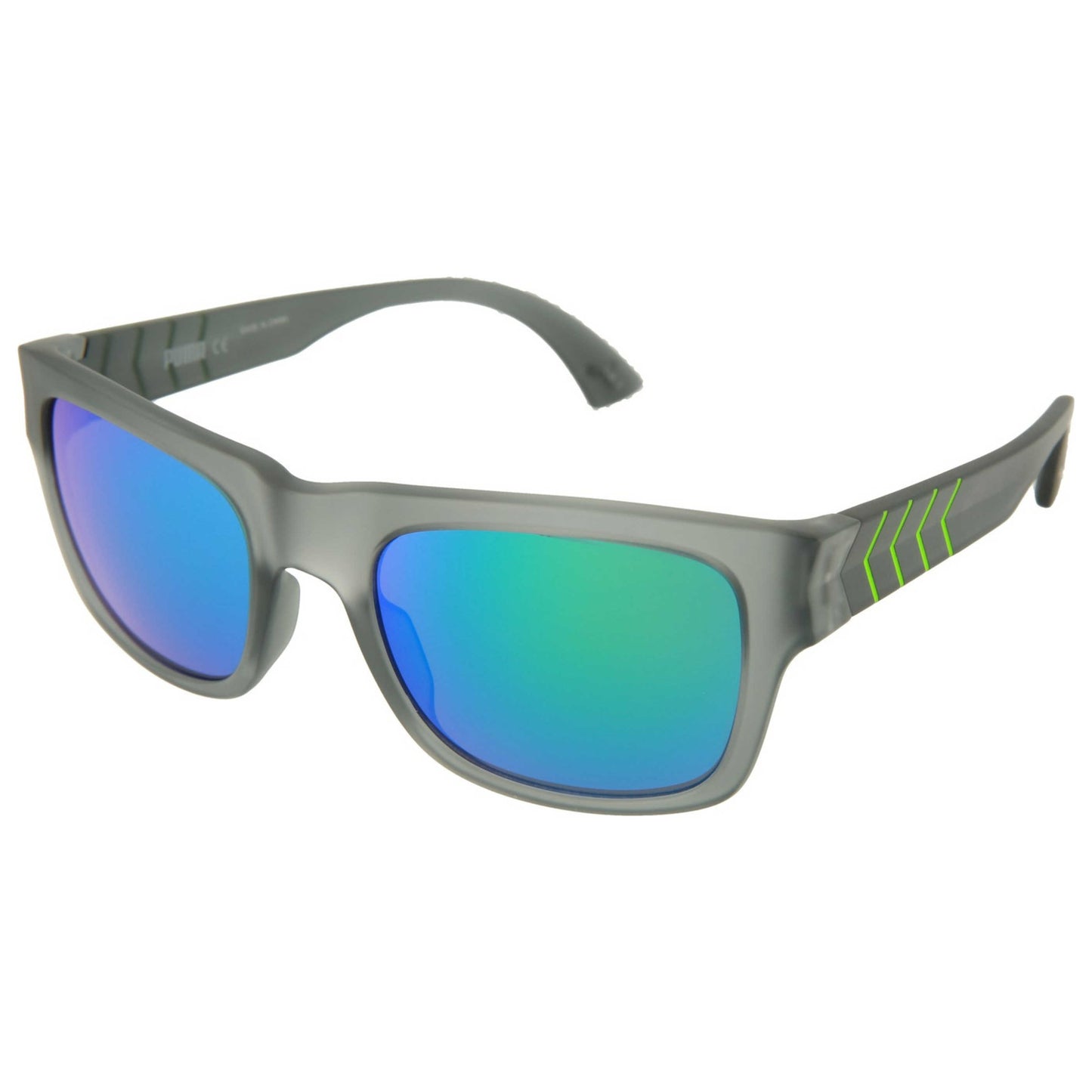 Front view of Puma Core Men's Sunglasses PU0038S-30000309-004