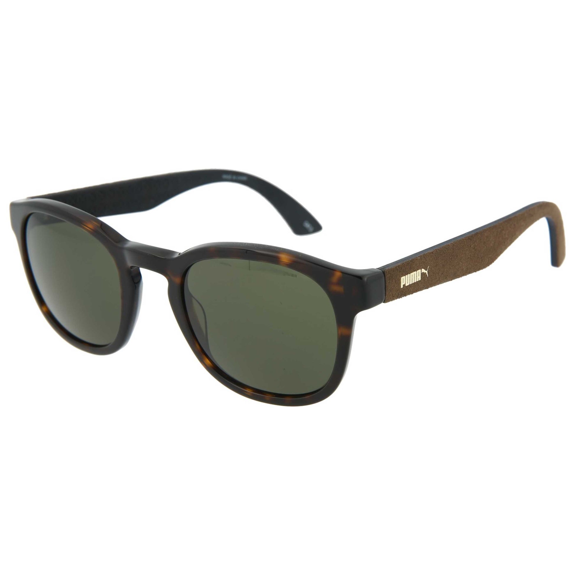 Front view of Puma Core Unisex Sunglasses PU0042S-30000316-003