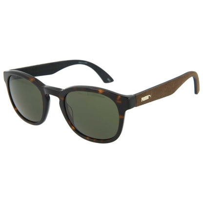 Front view of Puma Core Unisex Sunglasses PU0042S-30000316-003