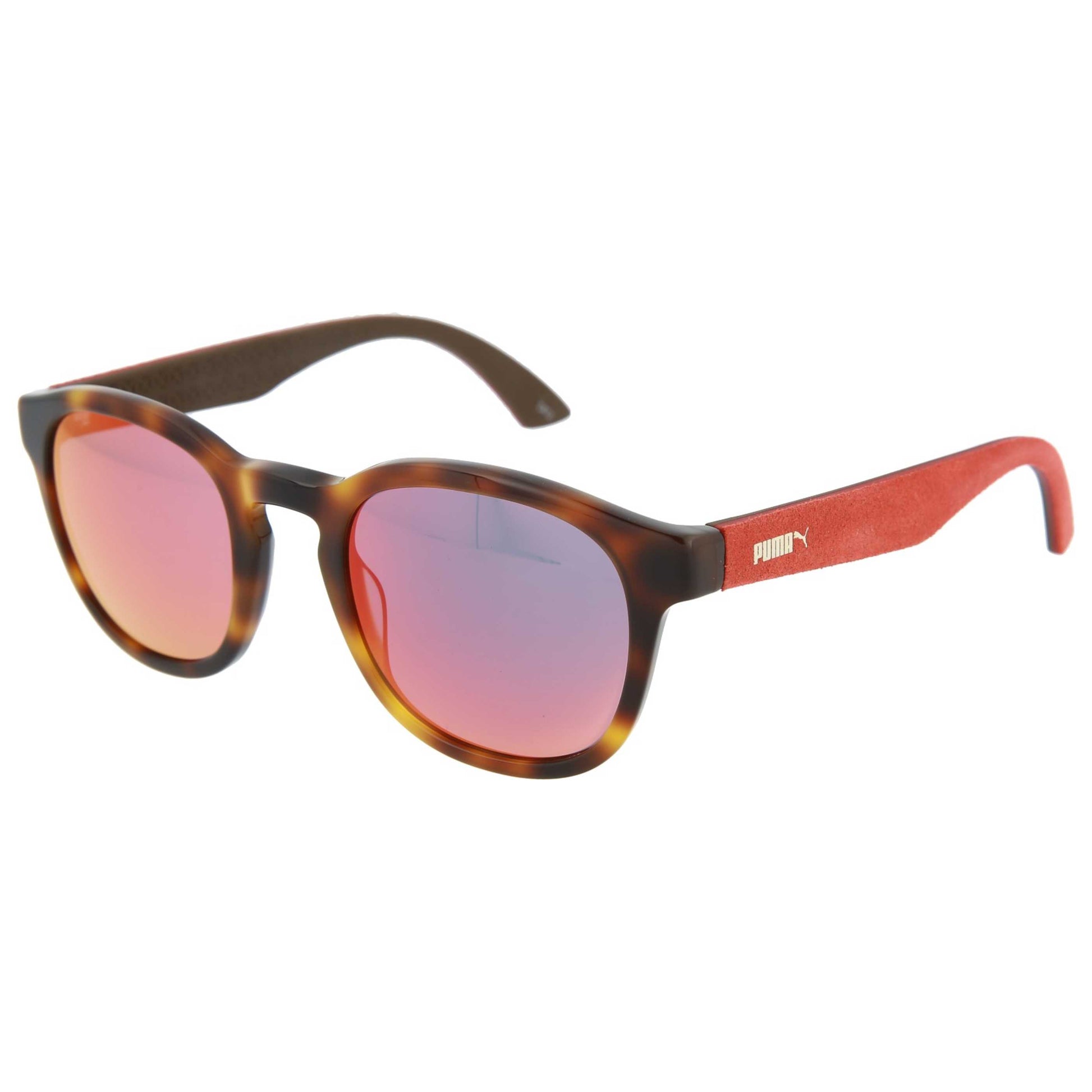 Front view of Puma Core Unisex Sunglasses PU0042S-30000316-004