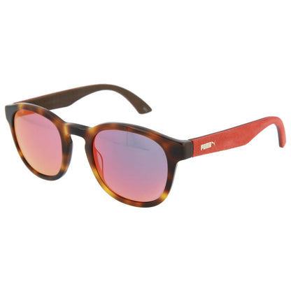 Front view of Puma Core Unisex Sunglasses PU0042S-30000316-004