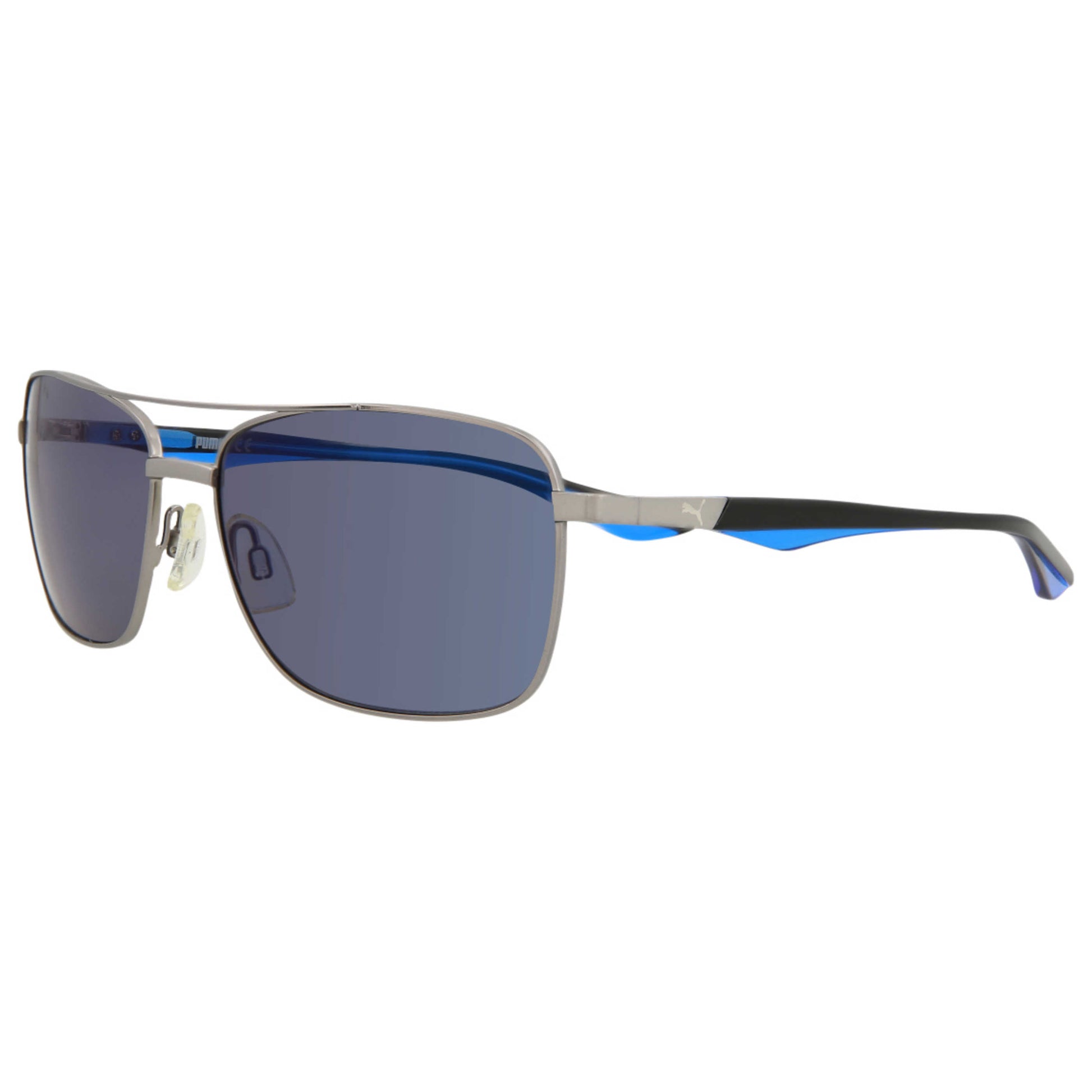 Front view of Puma Core Men's Sunglasses PU0063S-30000571-004
