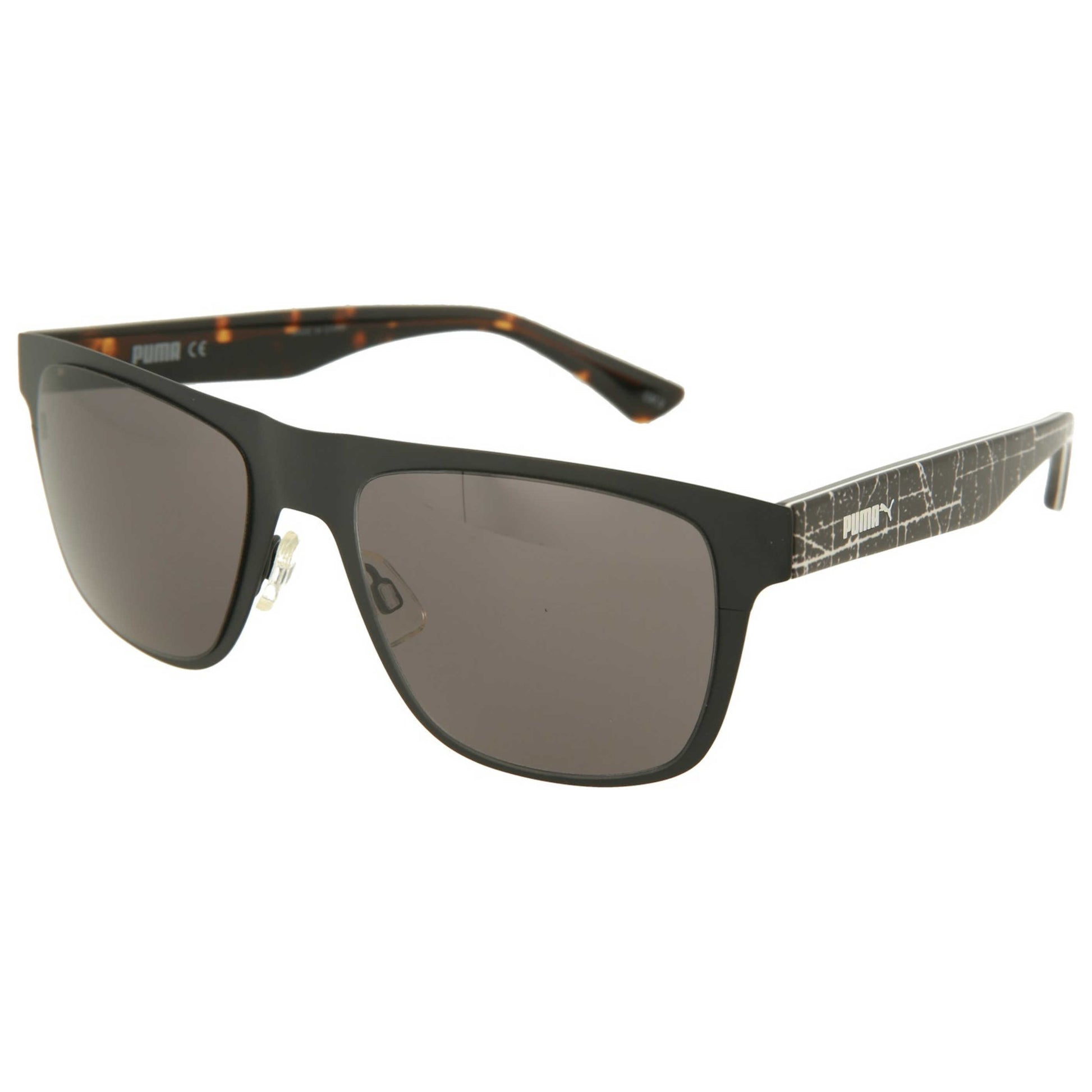 Front view of Puma Core Men's Sunglasses PU0069S-30000568-001