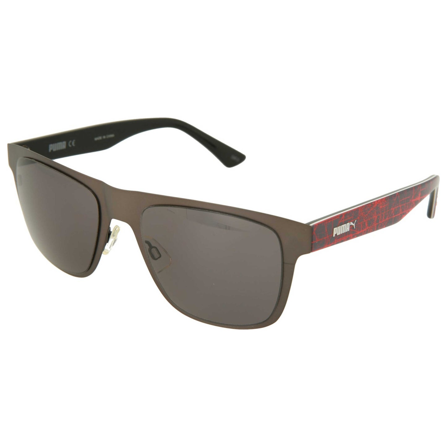 Front view of Puma Core Men's Sunglasses PU0069S-30000568-004