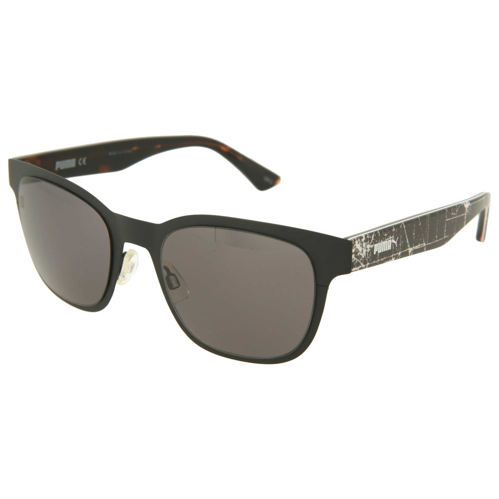 Front view of Puma Core Men's Sunglasses PU0070S-30000572-001