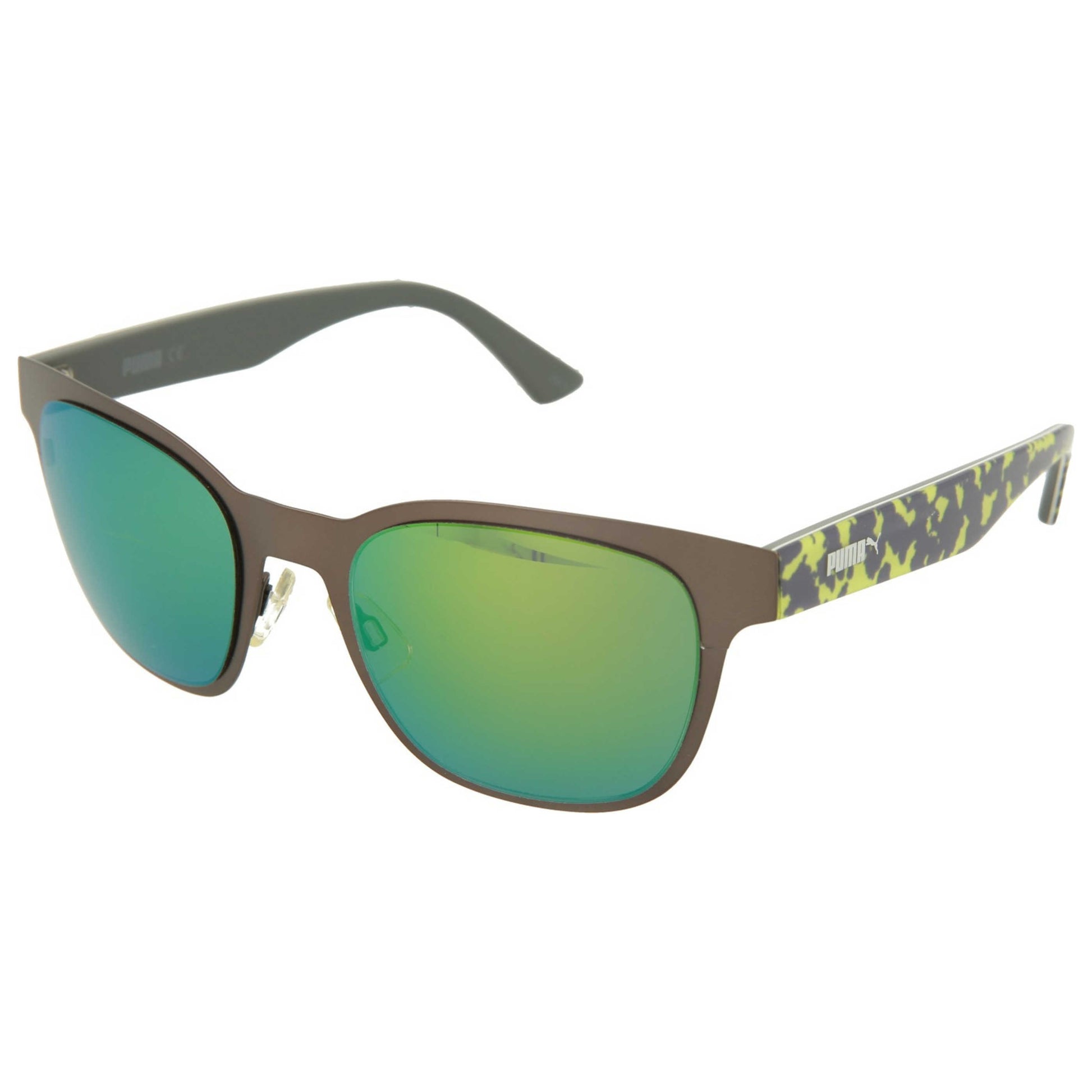 Front view of Puma Core Men's Sunglasses PU0070S-30000572-003