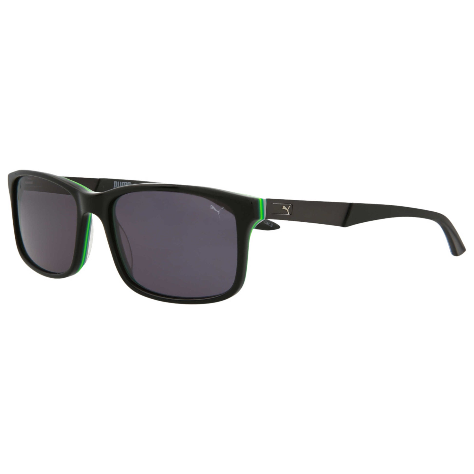 Front view of Puma Core Men's Sunglasses PU0074S-30008577-001