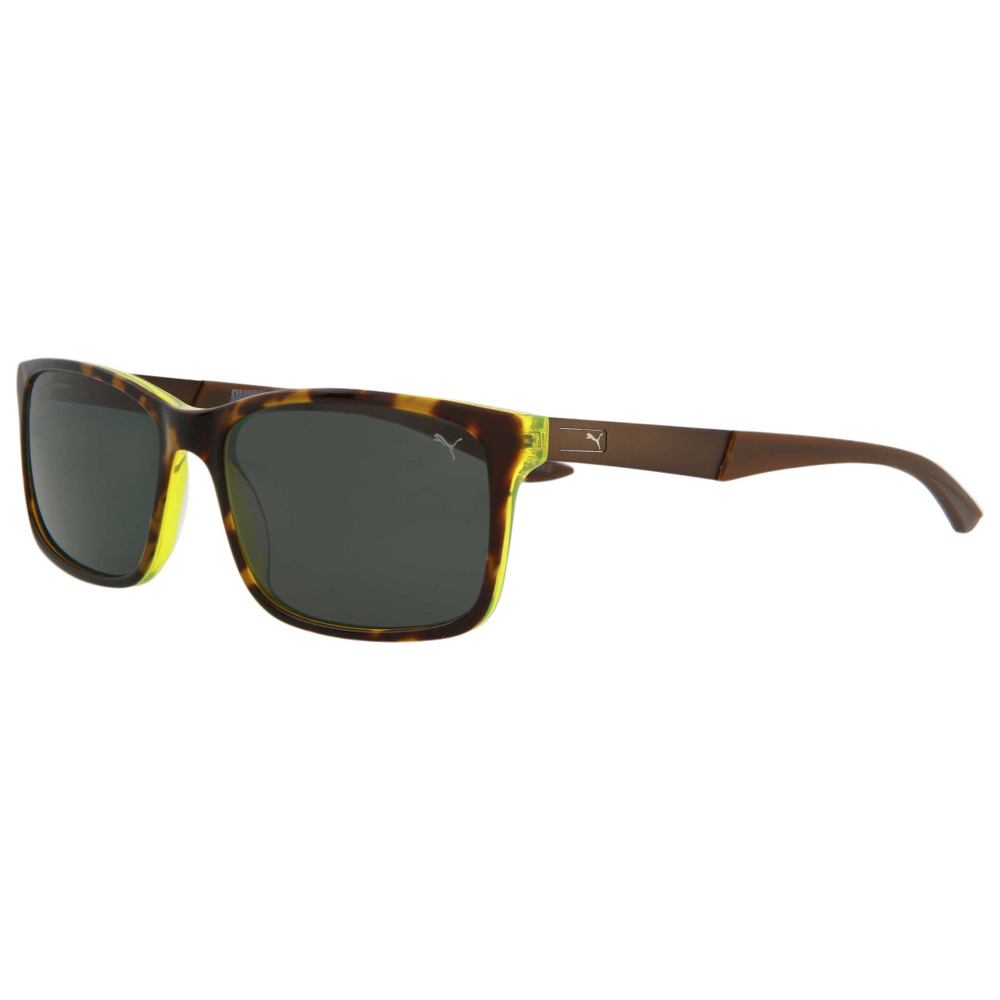 Front view of Puma Core Men's Sunglasses PU0074S-30008577-002